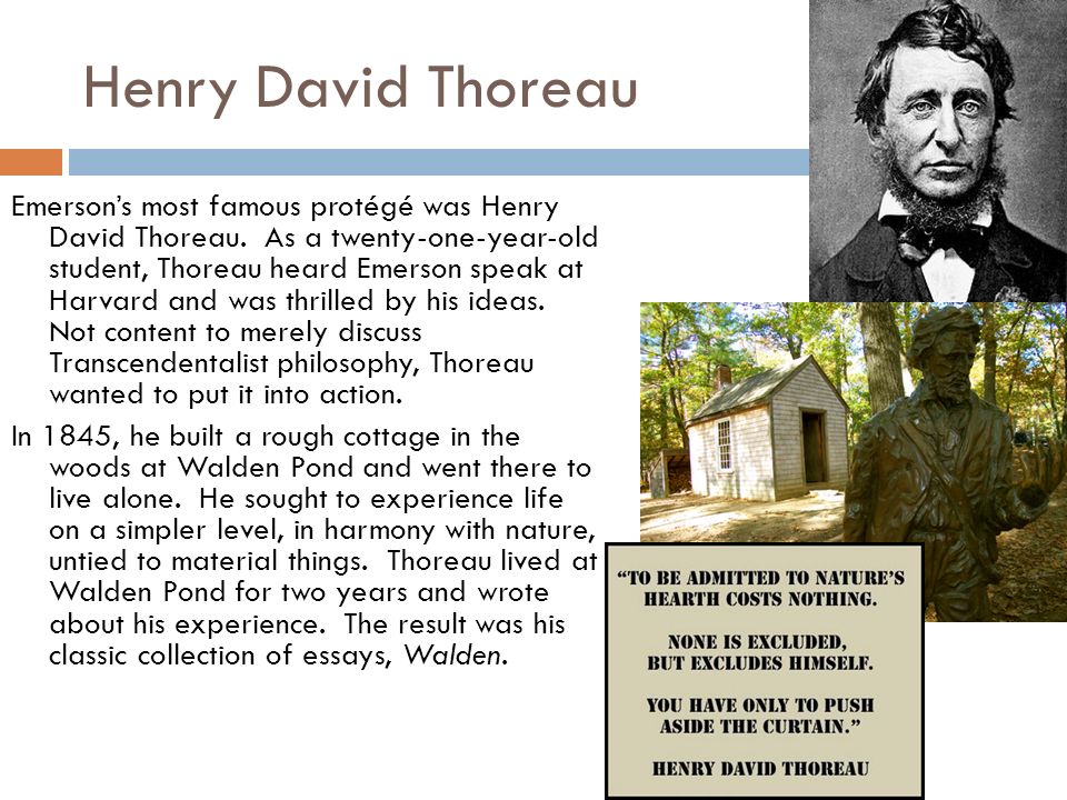 Thoreau’s Writings